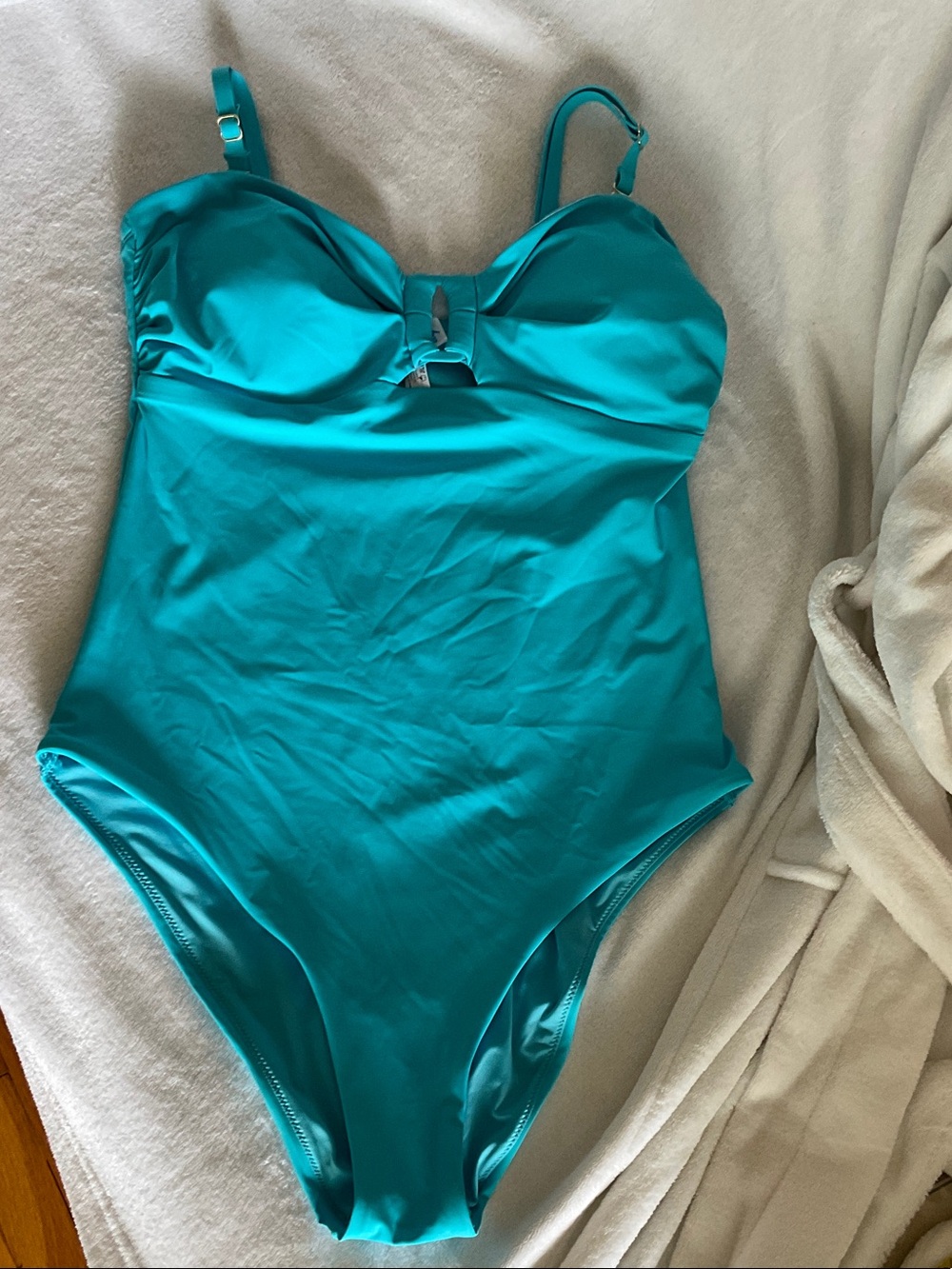 Aqua Teal One-Piece Swimsuit